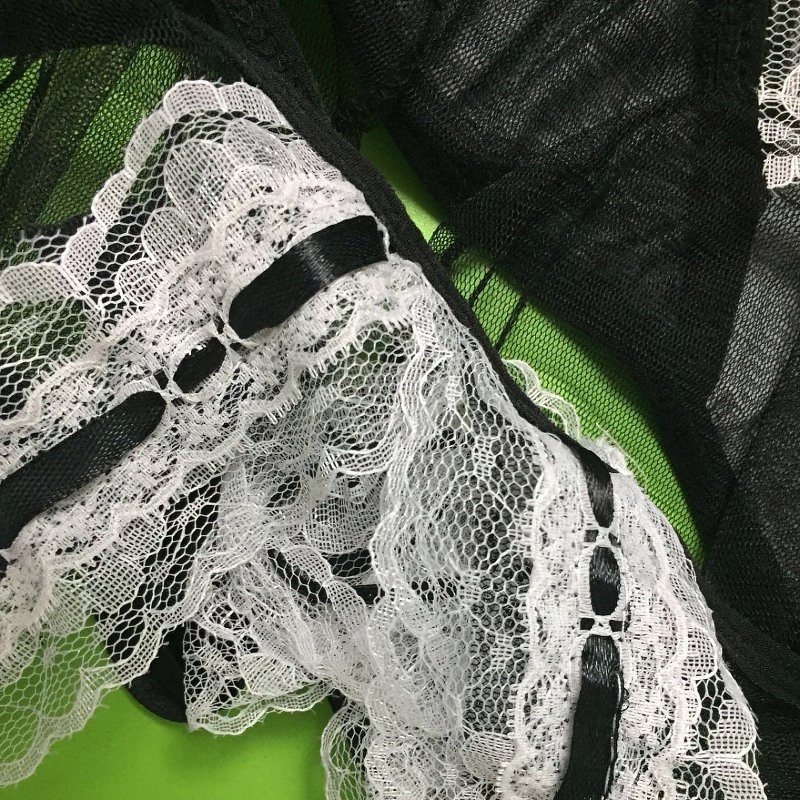 Hot Sexy Lace Maid Servant Costume For Women / Seductive Lingerie Set / Erotic Uniform - EVE's SECRETS