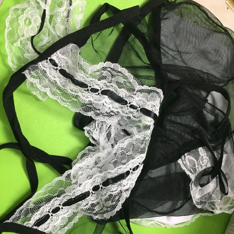 Hot Sexy Lace Maid Servant Costume For Women / Seductive Lingerie Set / Erotic Uniform - EVE's SECRETS