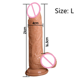 Huge Realistic Silicone Penis for Women / Adult Masturbator Dildo with Panties - EVE's SECRETS