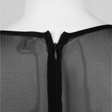 Men's Transparent Mesh Bodysuit with Zipper Back / Male Sexy High Cut See-Through Underwear - EVE's SECRETS