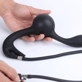 Inflatable Anal Beads Expander / Deep Expandable Plug Prostate Massager With Rings / Huge Butt Plug - EVE's SECRETS