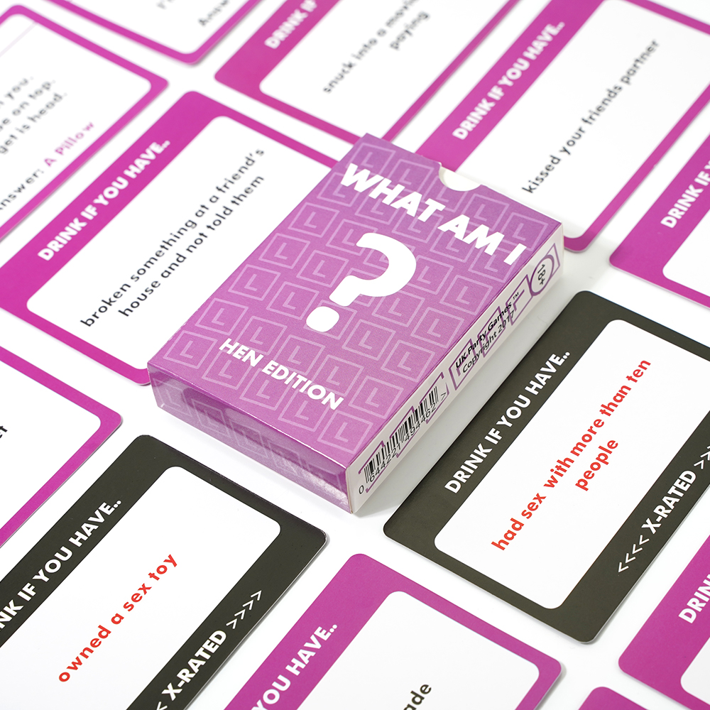 Intimacy Board Game "What Am I" for Hen Party / Tabletop Sex Games for Adults - EVE's SECRETS