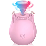 Intimate Sucking Vibrator for Women / Rose Shape Clitoris Stimulator / Adult Powerful Sex Toy