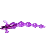 Jelly Beaded Anal Vibrators In Two Sizes / Silicone Anal Beads - EVE's SECRETS