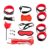 Leather BDSM Bondage Restraints / Adult Games Sex Toys For Woman / Erotic Handcuff Leather Toys