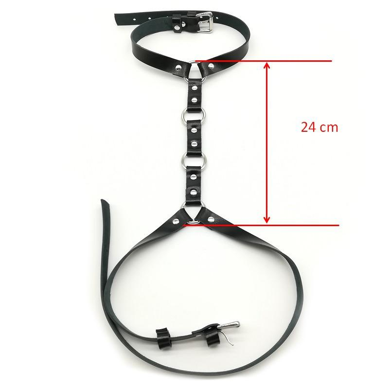 Leather Body Harness for Ladies / Statement Necklaces Bondage Belt / Women Cosplay BDSM Accessories - EVE's SECRETS