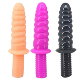 Long Big Thread Dildo for Women / Soft Handle Toy Penis for Couples