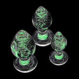 Luminous Glass Anal Plug / Unisex Masturbator For Couple Games / Erotic Sex Toy For Adult - EVE's SECRETS