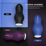Male Blowjob Sex Toys / Sucking Vibrator for Men / Silicone Masturbation Cup - EVE's SECRETS