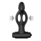 Male Hollow Butt Plug / Adult Prostate Massager / Silicone Anal Vibrator - EVE's SECRETS
