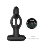 Male Hollow Butt Plug / Adult Prostate Massager / Silicone Anal Vibrator - EVE's SECRETS