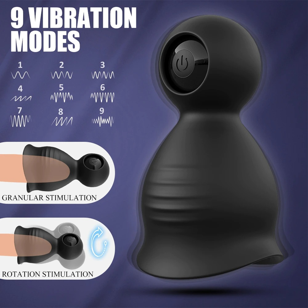 Male Masturbator Stimulator / Glans Massage Vibrators / Sex Toy for Men Penis - EVE's SECRETS