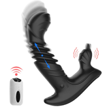 Male Prostate Massage Vibrator / Automatic Telescopic Butt Plugs with Remote Control - EVE's SECRETS