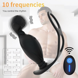 Male Prostate Massager / Delay Ejaculation Rings Masturbator / Anal Toys For Adults - EVE's SECRETS
