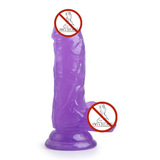 Male Realistic Jelly Dildo With Suction Cup / Artificial Dick for Masturbation / Women's Sex toys - EVE's SECRETS