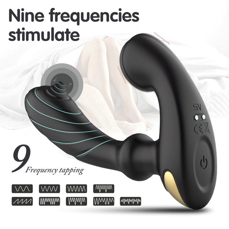 Male Thumping Prostate Massager / Anal Masturbator With Remote Control / Comfortable Sex Toy - EVE's SECRETS