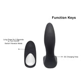 Massager vibrator for Men and Women / Waterproof Anal Butt Plug Masturbator / Prostate Stimulator - EVE's SECRETS
