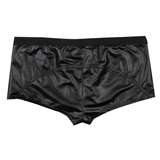 Men Lingerie Faux Leather Panties with Zippers / Open Pouch Boxer Shorts for Men - EVE's SECRETS