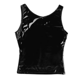 Men's Black Tank Top / Erotic Sleeveless Shirt / Wetlook Clubwear / Male Sexy Outfits - EVE's SECRETS