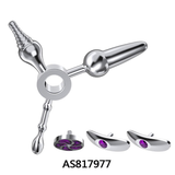 Men's and Women's Stainless Smooth Steel Anal Toy / Adult Anal Plug for Couples - EVE's SECRETS