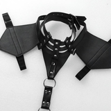 Men's Body Harness With Faux Leather / O-rings Halter Neck Buckles Fancy Costume - EVE's SECRETS