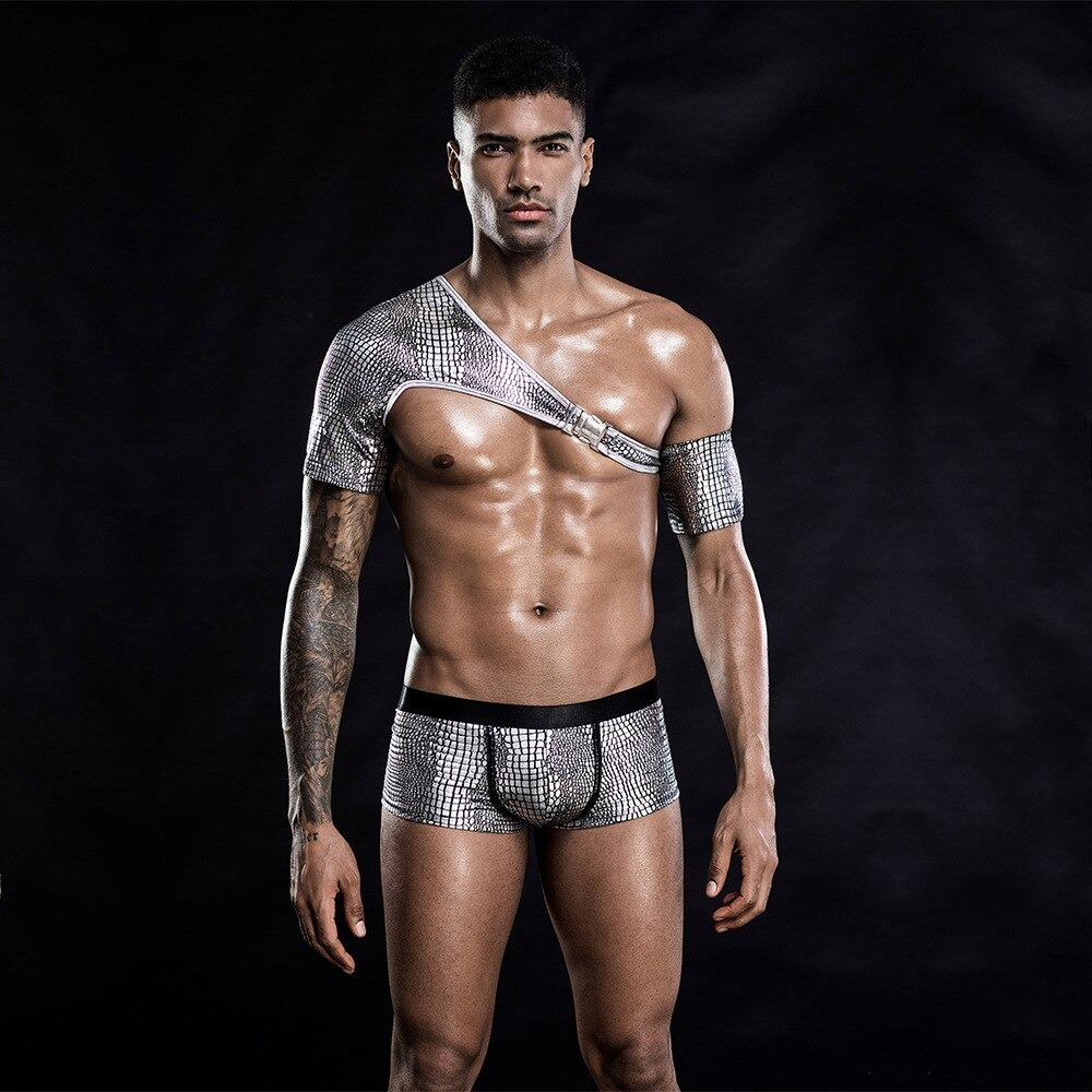 Men's Cosplay Uniform / Erotic Male Underwear / Erotic Costume Lingerie for Role Play - EVE's SECRETS