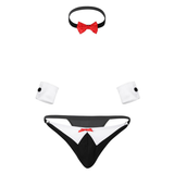 Men's Exotic Lingerie Set / Bow Tie Sexy Thong with Bracelets / Male Underwear Costume - EVE's SECRETS