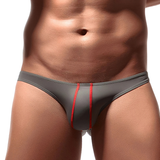 Men's Gay Thin Underwear / Male Breathable Bikini Briefs With U Convex Pouch / Nylon Underpants - EVE's SECRETS