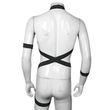 Men's Hollow Out Elastic Strap Sexy Bondage / Clubwear Male Chest Harness with Armband - EVE's SECRETS
