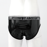 Men's Letter Print Elastic Waistband Underwear / Low Waist Bulge Pouch Male Underpants - EVE's SECRETS