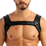 Men's Neoprene Wide Shoulder Straps / Sexy Body Harness For Role Play / Stylish Clubwear - EVE's SECRETS