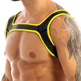 Men's Neoprene Wide Shoulder Straps / Sexy Body Harness For Role Play / Stylish Clubwear - EVE's SECRETS