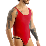 Men's One-Piece Sleeveless Leotard Bodysuit / High Cut Underwear Lingerie Swimwear - EVE's SECRETS