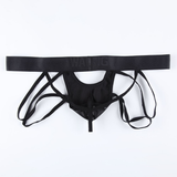 Men's Open-front T-back Jockstrap Briefs / Male Sexy Underwear with Criss-cross Straps - EVE's SECRETS