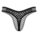 Men's See-Through Fishnet Briefs Underwear / Sexy Bulge Pouch Hollow Out Sexy Underpants - EVE's SECRETS
