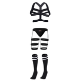 Men's Sexy Elastic Leg and Chest Harness with Briefs / Fetish Strap Underwear for Men - EVE's SECRETS