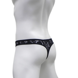Men's Sexy Lace T-Back Panties / Male See-Through Thong / Erotic Underwear for Men - EVE's SECRETS