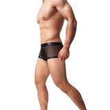 Men's Sexy Low Rise Boxers / Black Transparent Underwear for Men - EVE's SECRETS