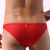 Men's Sexy Open-front Pouch Thongs / Mesh Stretchy Briefs / Male Erotic Underwear - EVE's SECRETS