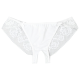 Men's Sexy Panties With Flower Pattern and Lace / Open Crotch Sissy Gay Briefs Underwear - EVE's SECRETS