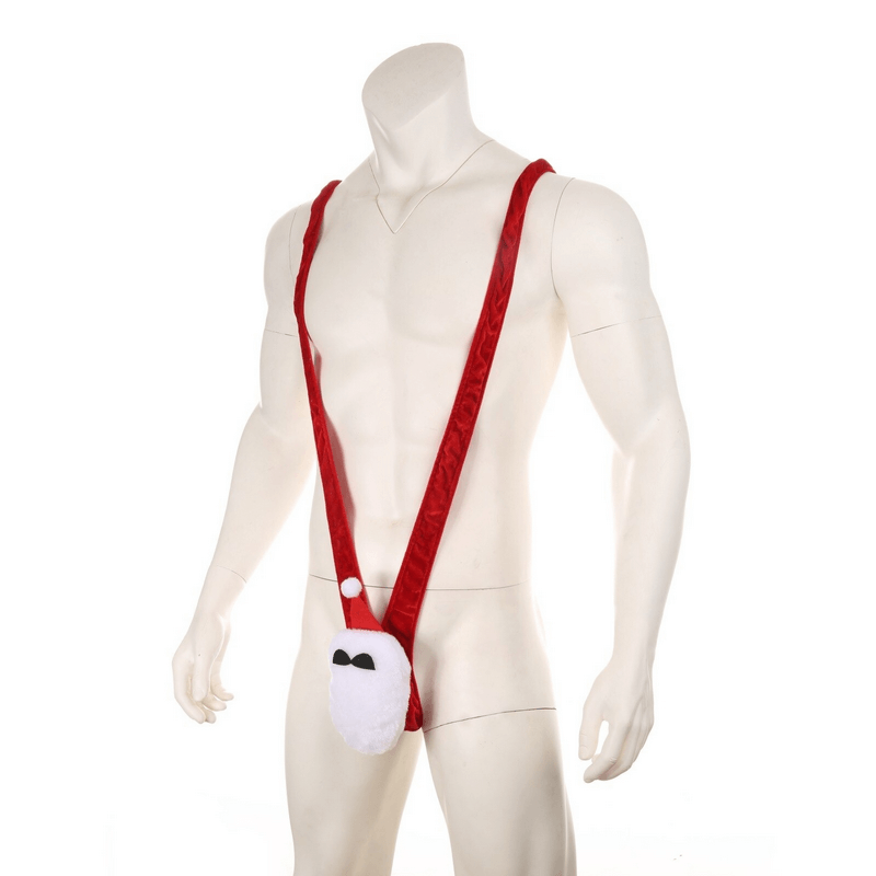Men's Sexy Santa Briefs / Male Erotic Underwear / Cosplay Costume for Men - EVE's SECRETS