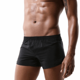 Men's Solid Color Summer Short Pants / Quick-Drying Swimming Low Waist Trunks - EVE's SECRETS