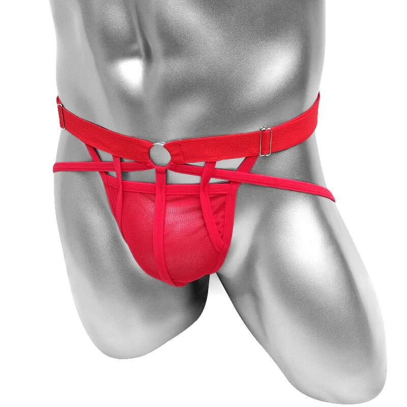 Men's Transparent Mesh Briefs / Erotic Open Buttocks Panties / Sexy Male Underwear - EVE's SECRETS