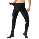 Men's Yoga Fitness Skinny Pants / Long Patent Leather Male Patchwork Pants - EVE's SECRETS