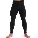 Men's Sexy Patchwork Workout Pants / Sporty Style Mid-Waist Skinny Leggings - EVE's SECRETS