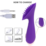Multifrequency Tongue Vibrator / Nipple and Clitoral Stimulation Toy / Sex Toys for Women - EVE's SECRETS