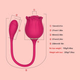 Rose Sucking Vaginal Vibrators / Clitoris Stimulation Vibrating Eggs / Sex Toys for Adults - EVE's SECRETS