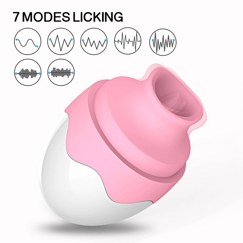 Oral Clitoris Sex Tongue Vibrator / Nipple Sucker Massager / Clitoris Stimulator Sex Toys - EVE's SECRETS