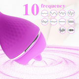 Oral Tongue Sex Tools Vibrator / Adult Licking Female Vibrator / Nipple Sucking Stimulation Toy - EVE's SECRETS