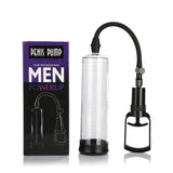 Manual Mechanical Vacuum Transparent Penis Pump / Male Sex Toys